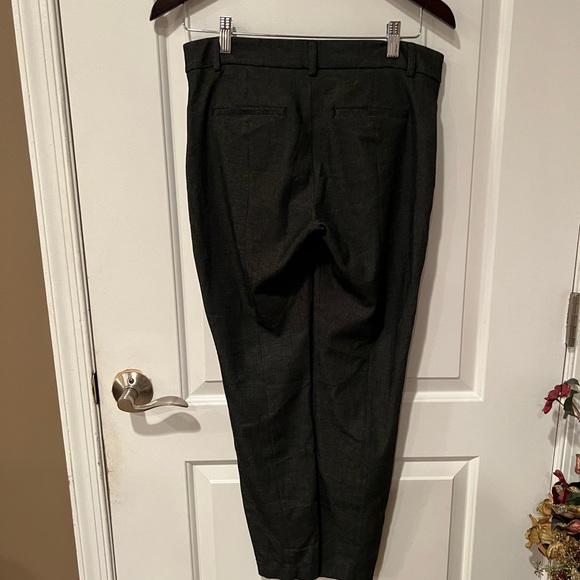 Express pants skinny mid rise size 2R color charcoal - Picture 3 of 10
